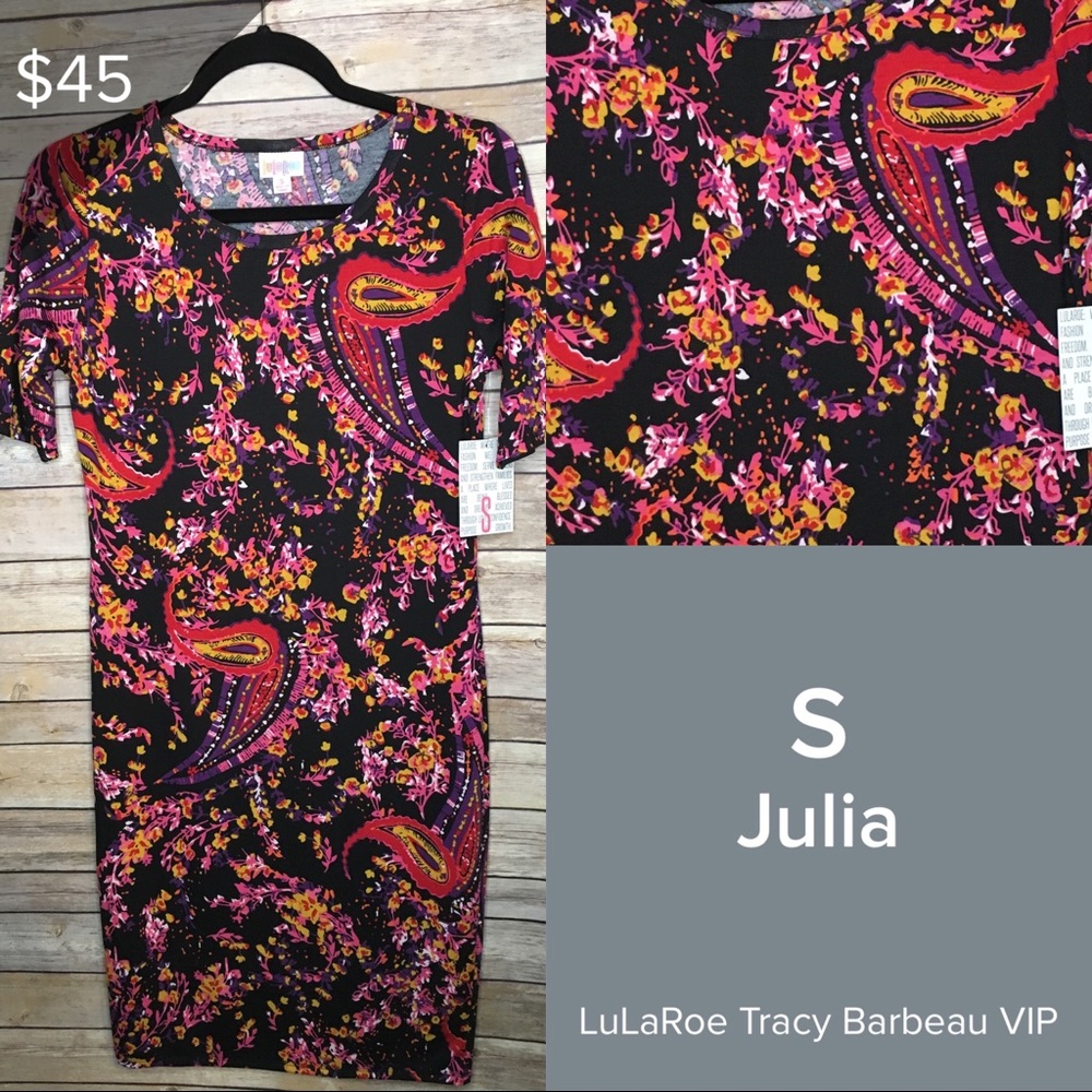 NWT LuLaRoe Small Julia Dress